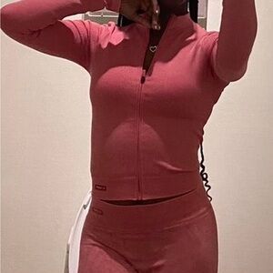 PrettyLittleThing Pink Leggings Set